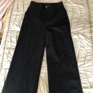 Zara Woman Wide Leg Trousers XS